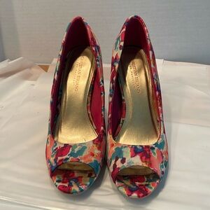 Christian Siriano for Payless high heels‎ shoes women’s Sz 10 Floral Wedding Fun
